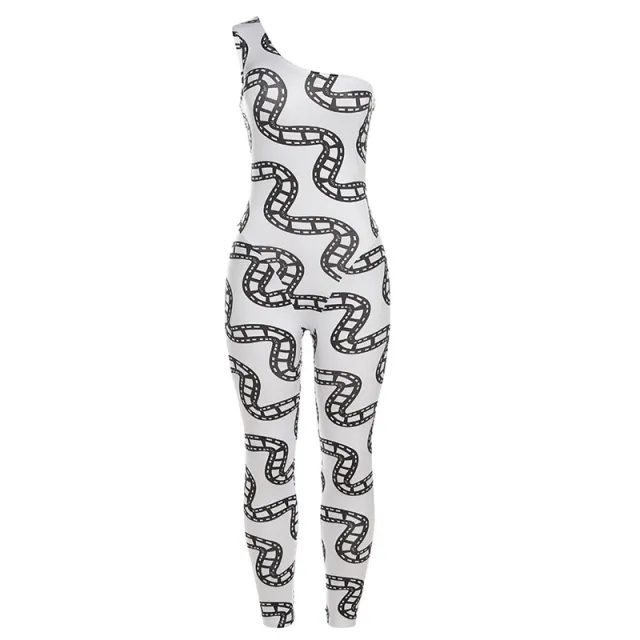 High Top Sports Jumpsuit For Women White - Shop at LoveMi