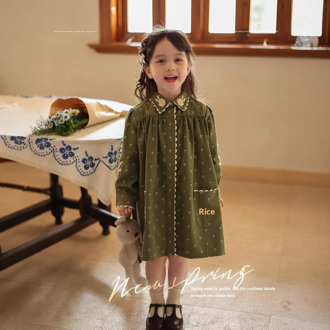 Princess-style Baby Autumn Long Skirt Versatile Flared