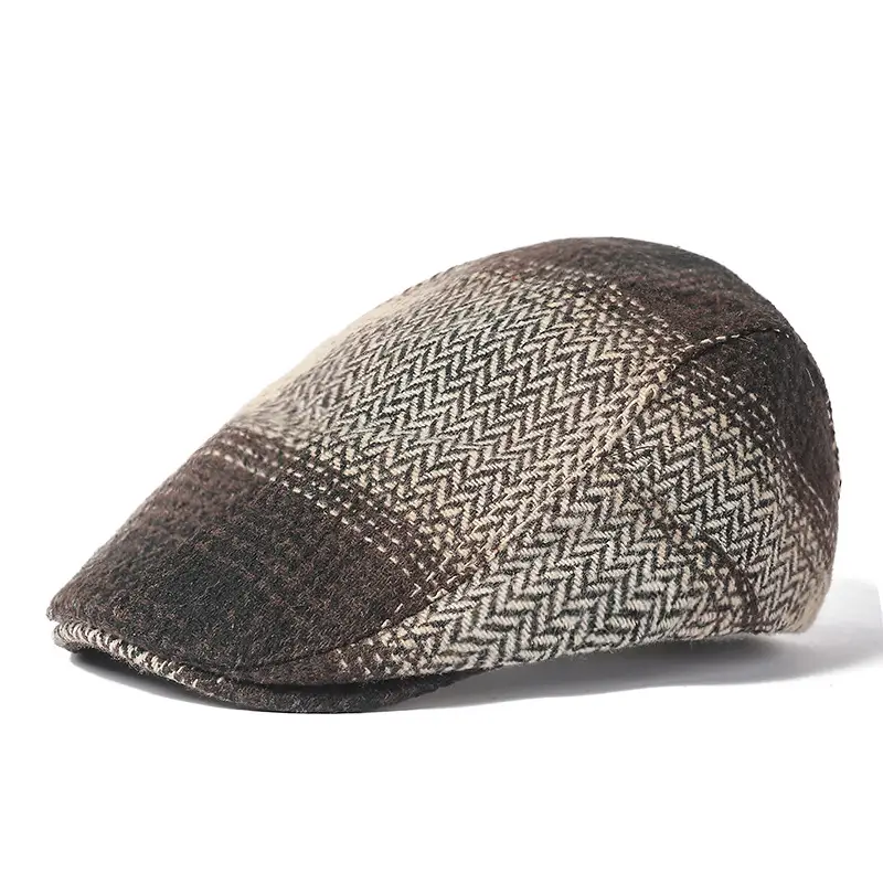 Literary Youth Peaked Cap Retro Beret