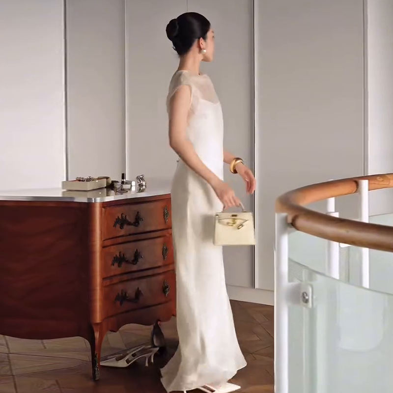Sleeveless Back-Strap Maxi Dress, picture 2 of 5