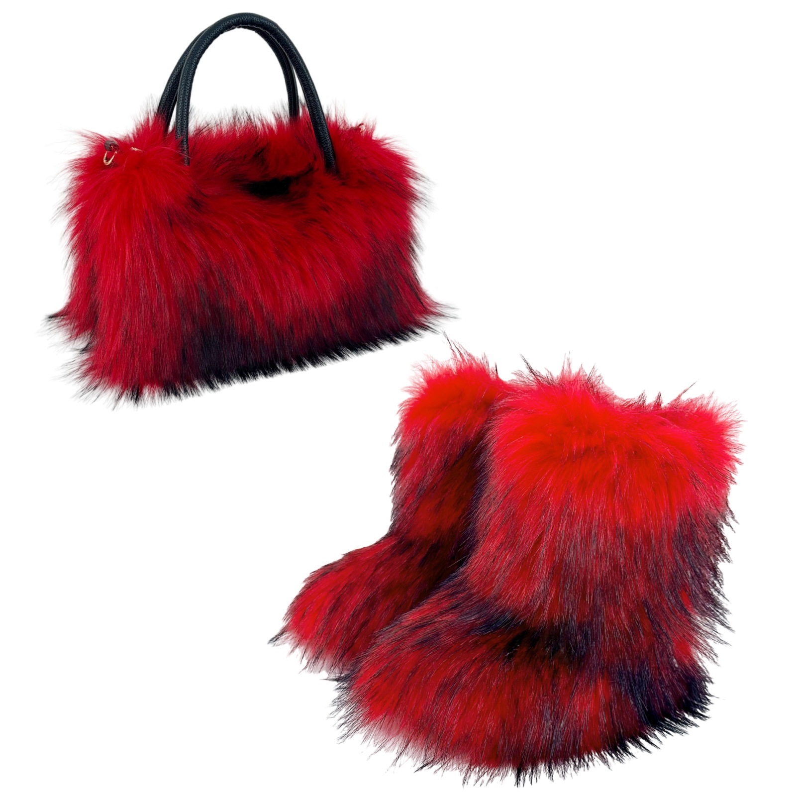 Title 3, All-match High-texture Raccoon Fur Handbag