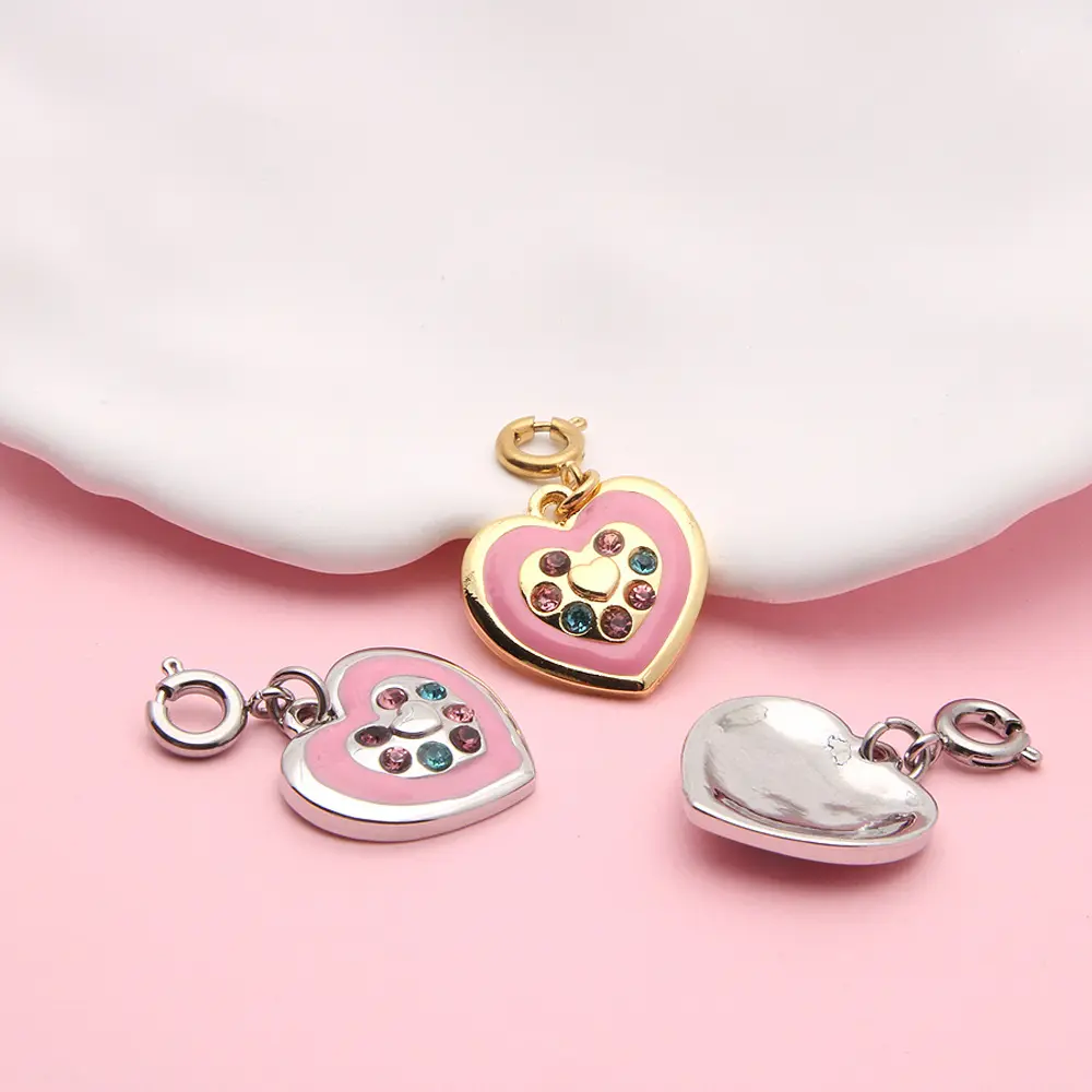 DIY Charm Accessories Alloy Key Pendant