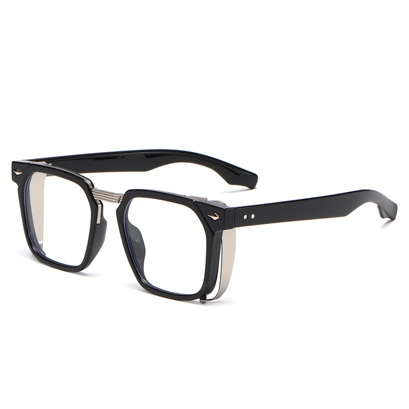 Retro Personalized Rice Nail Y2k Box Sunglasses - Image 5