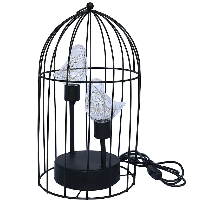 LED Christmas Lights Creative Iron Birdcage Night With A Romantic Design Perfect For Setting The Mood