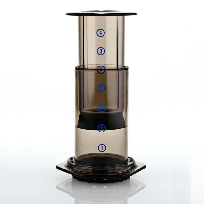 Coffee machine manual french press (brown)