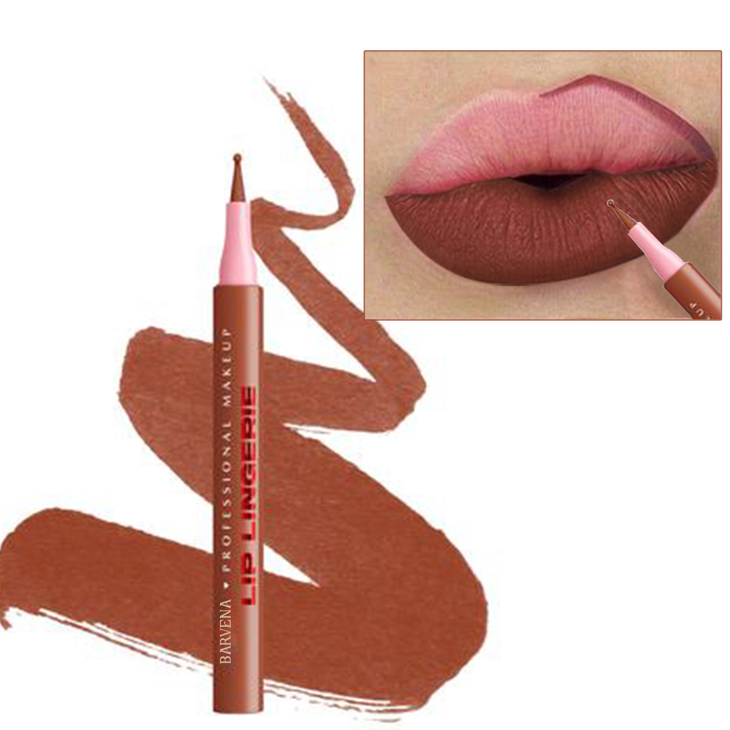 Outline Three-dimensional Full Lip Description Matte Lip Liner 6