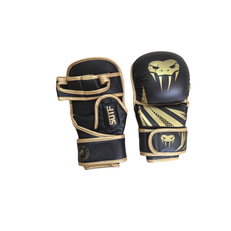 Men's Boxing Half-finger Sanda Gloves 5