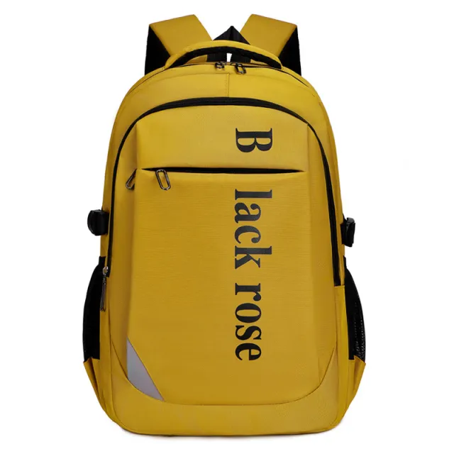 Lightweight Business Trip Travel Large Capacity Backpack Yellow - Shop at LoveMi
