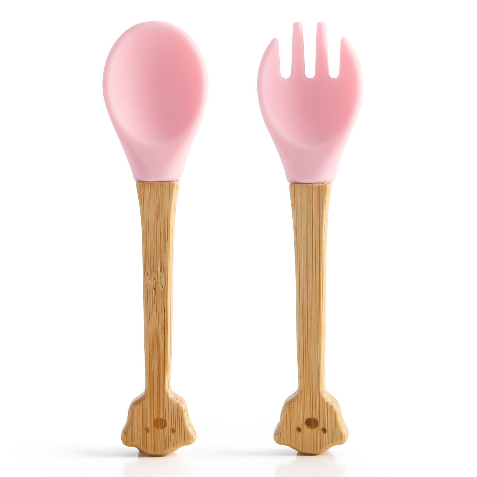 Little Bear Spork Pink