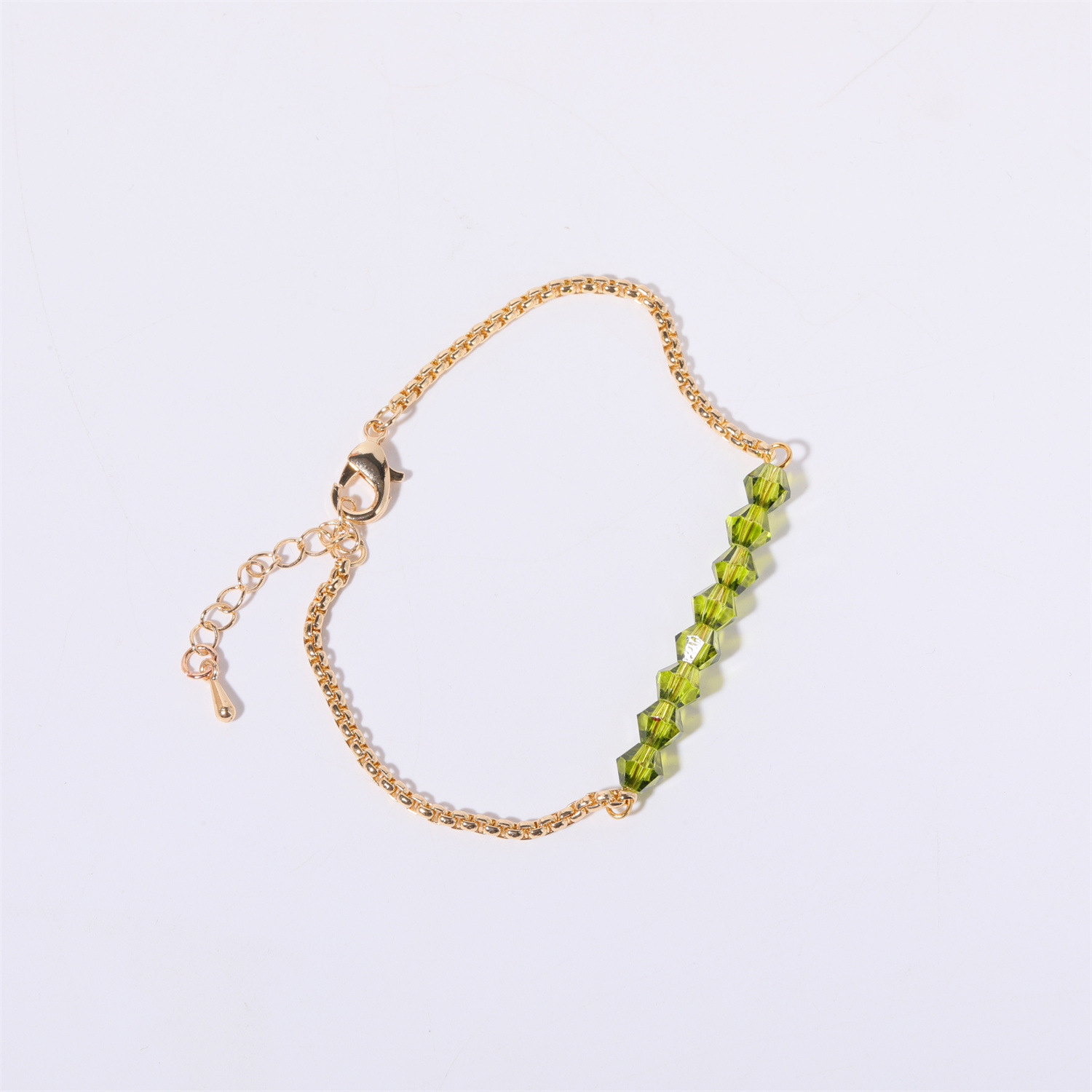 European And American Twelve Birthstone Beaded Bracelet Female Color 12 Birthstones