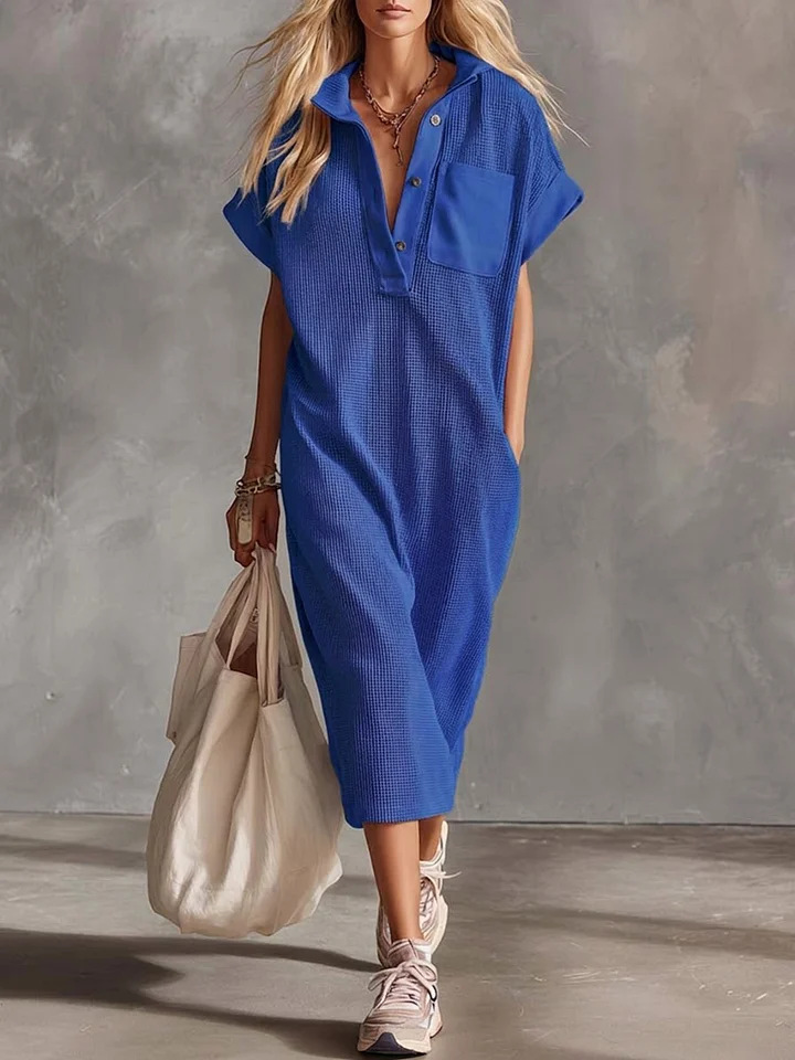 Short-sleeved Fashionable Casual Dress