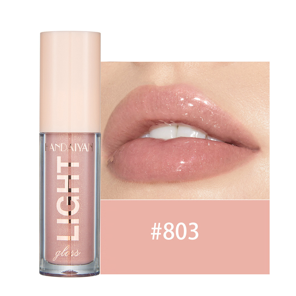 Mirror-like Dewy Liquid With A Pearly Sheen For The Lips