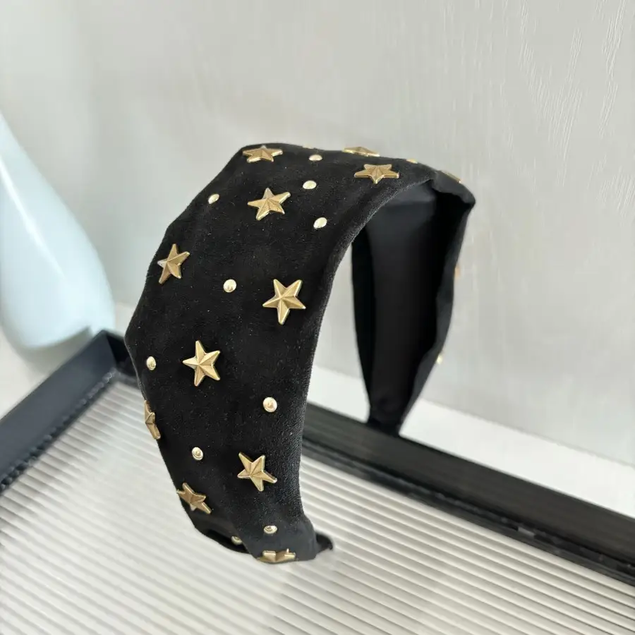 New Headband Female XINGX Rivet Headband Simple All-match