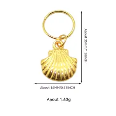 Hair Ring XINGX Lightning Shell Small Pendant Hairware - Metal Shell - View 1