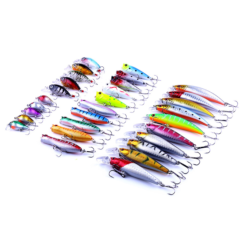 Lure Fishing Tackle Complete Set 3-piece Fishing Gear