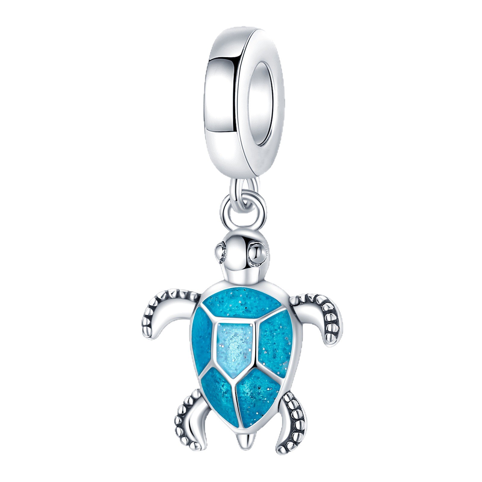 Silver-Plated Ocean Charm Bracelet, picture 2 of 12
