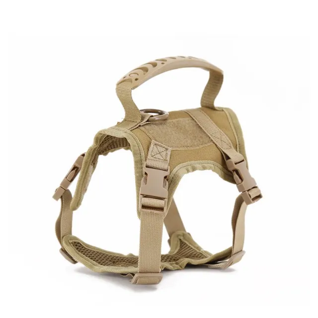 Cat Chest Strap Vest Hand Holding Rope Khaki - Shop at LoveMi