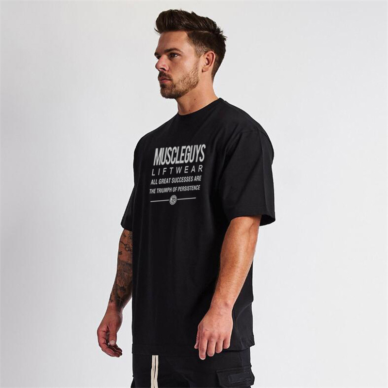 Side angle shot highlighting tee length