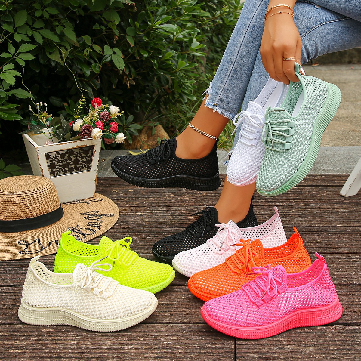 Women's Mesh Casual All-Match Sneakers