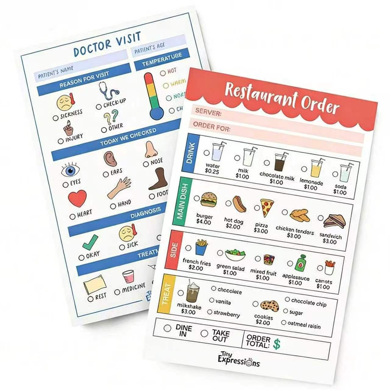 Childrens Role-Playing Interest Notebook In Stock 3