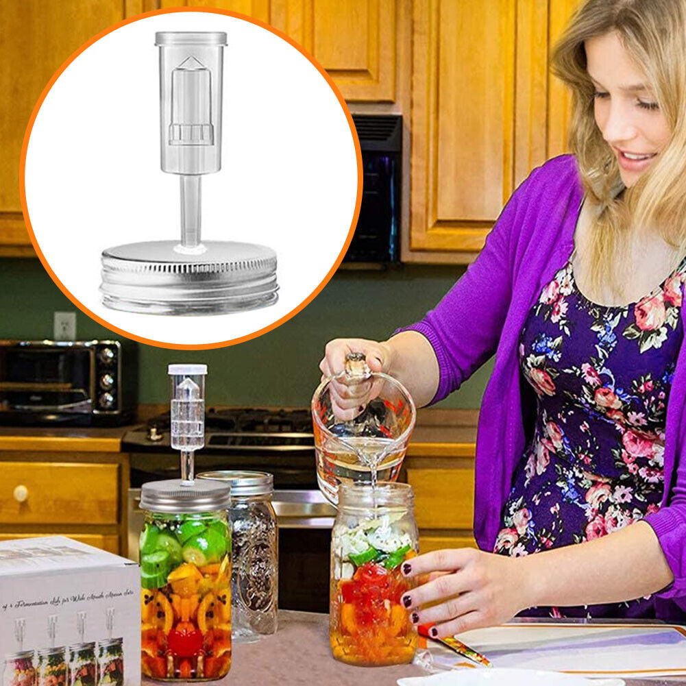 Suitable For Mason Jars Fermentation Lid Airlock Kit