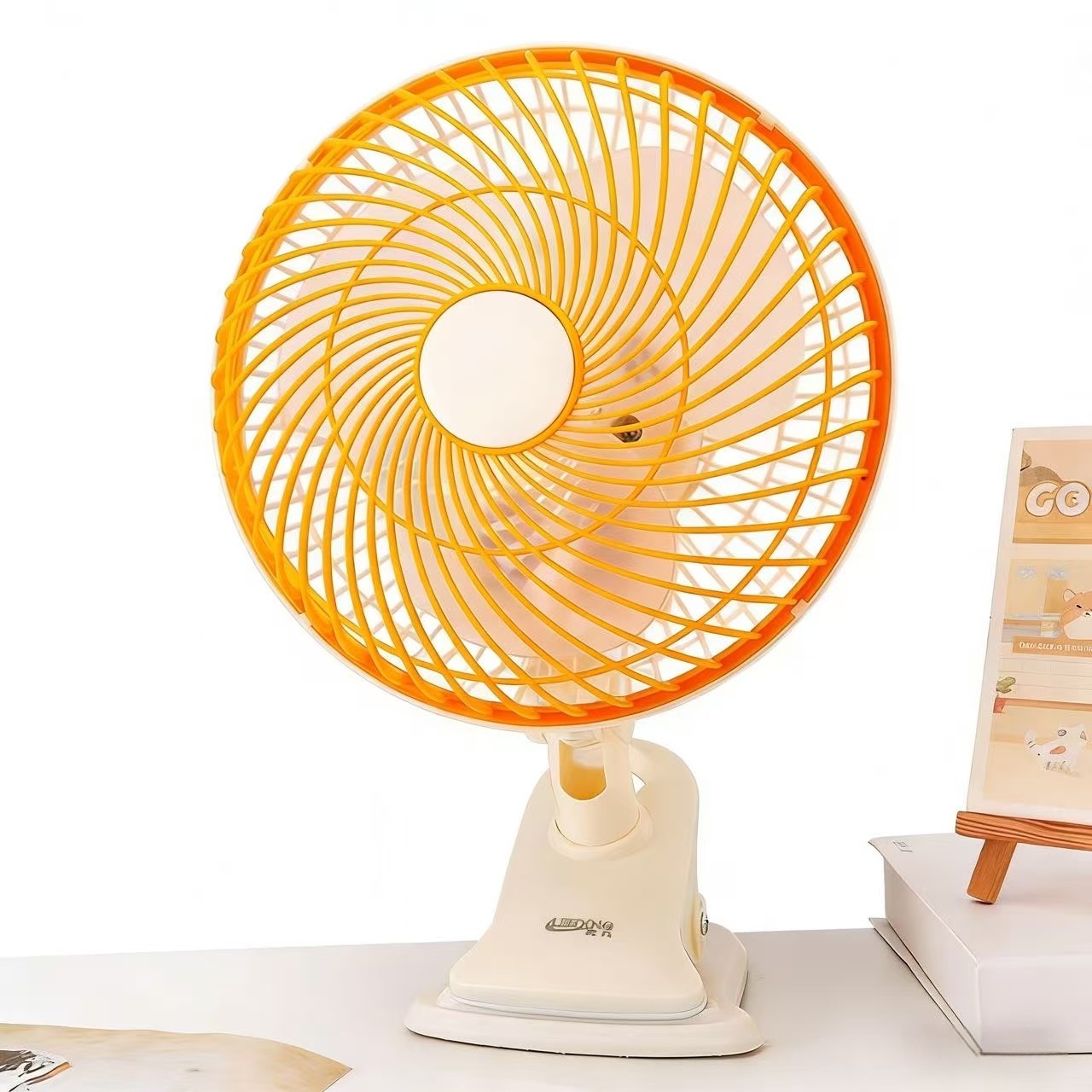 Bedside Clamp-on Oscillating Mini Fan