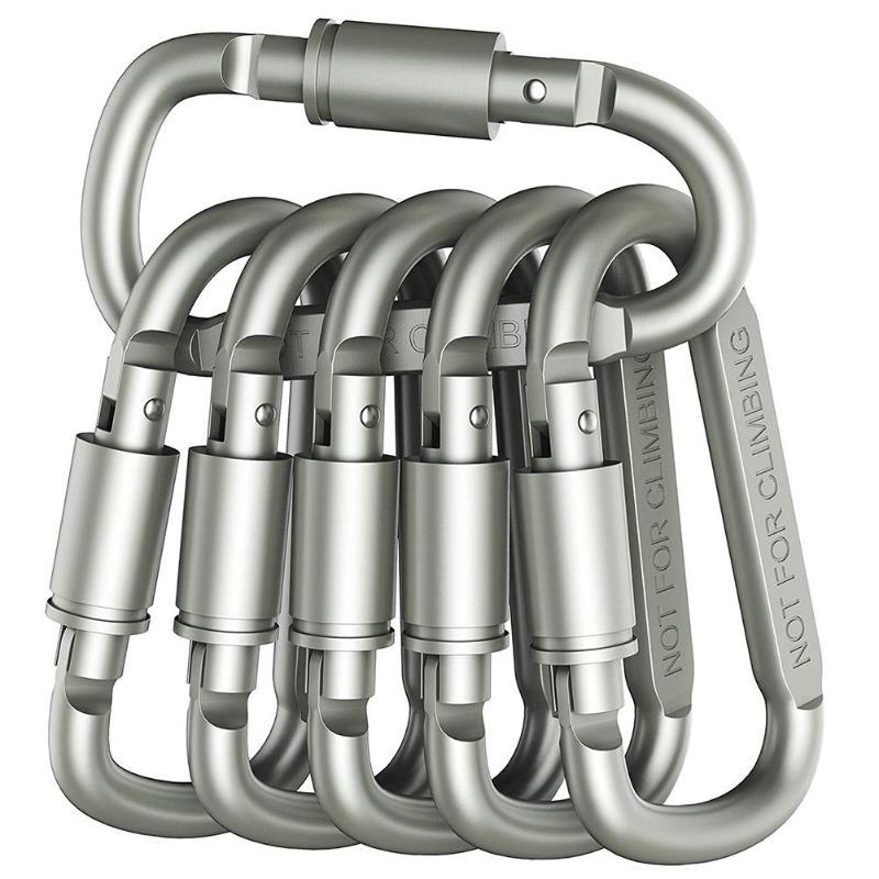 Aluminum Alloy Backpack D-ring Carabiner