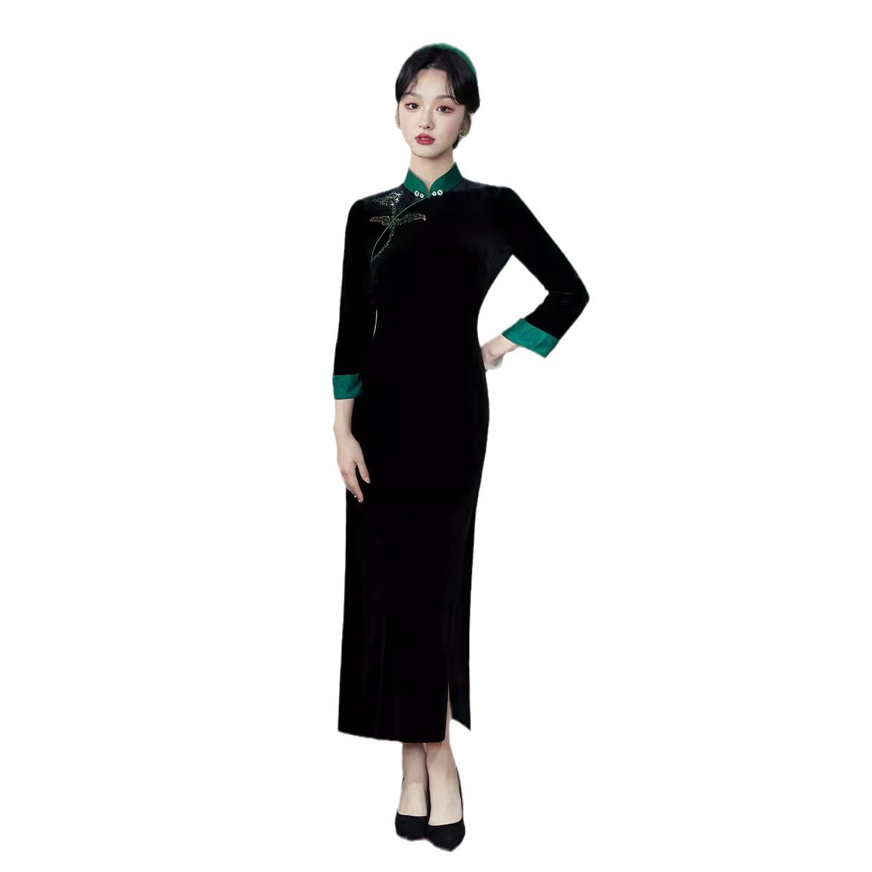 High-end Temperament Elegant Improved Cheongsam