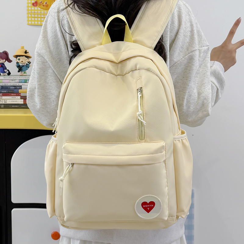 Niche Versatile Backpack Minimalist Casual High School Campus Bag 2