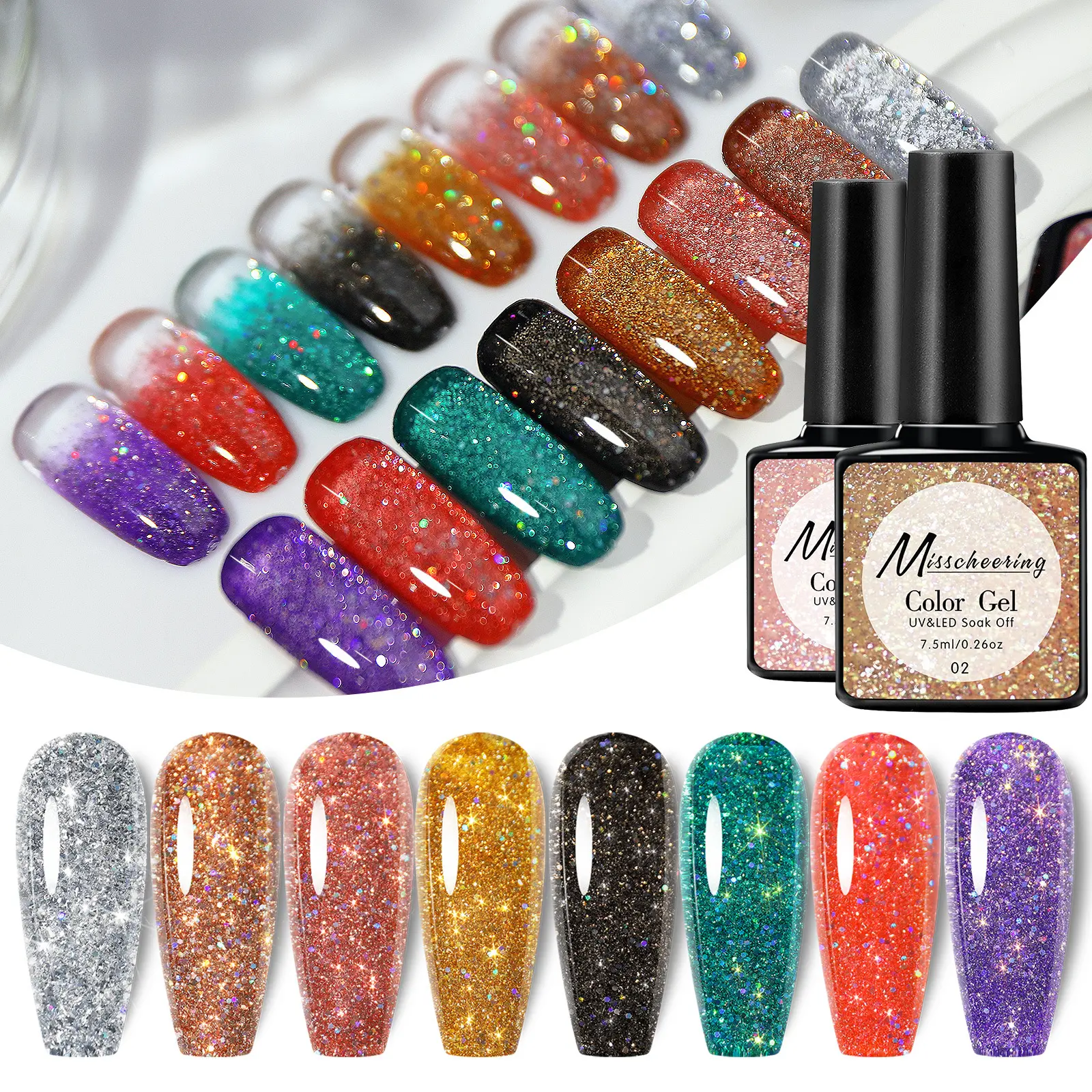 Popular Diamond In The Debris Glue Sequins