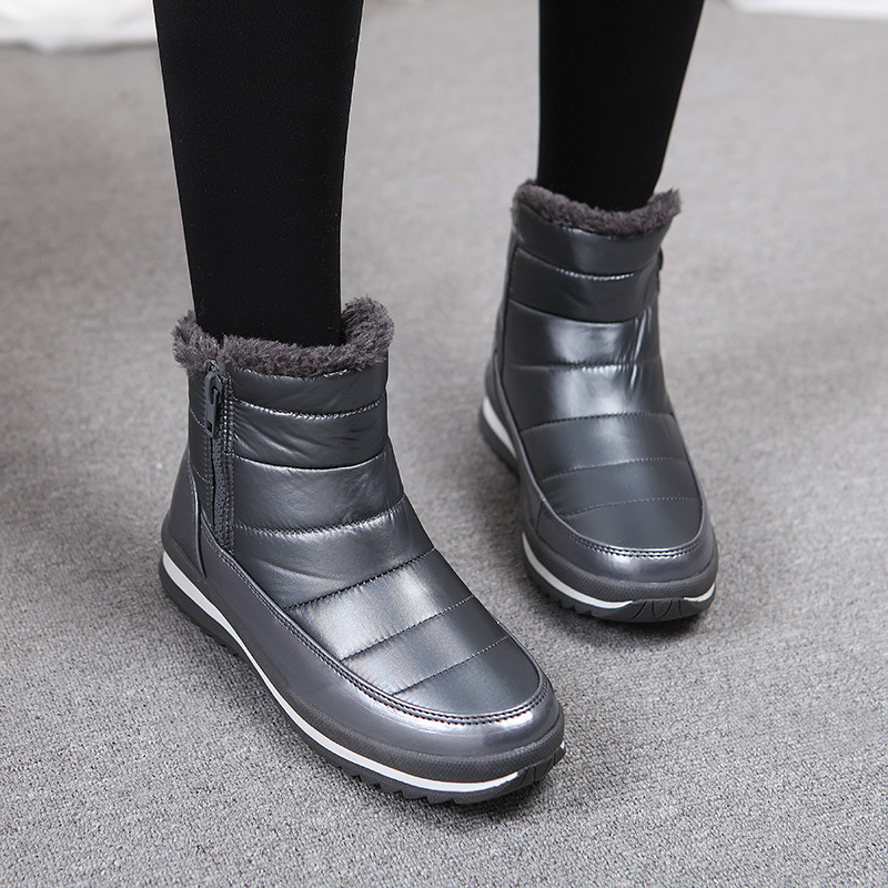 Winter Short Boots Warm Fleece-lined And Non-slip