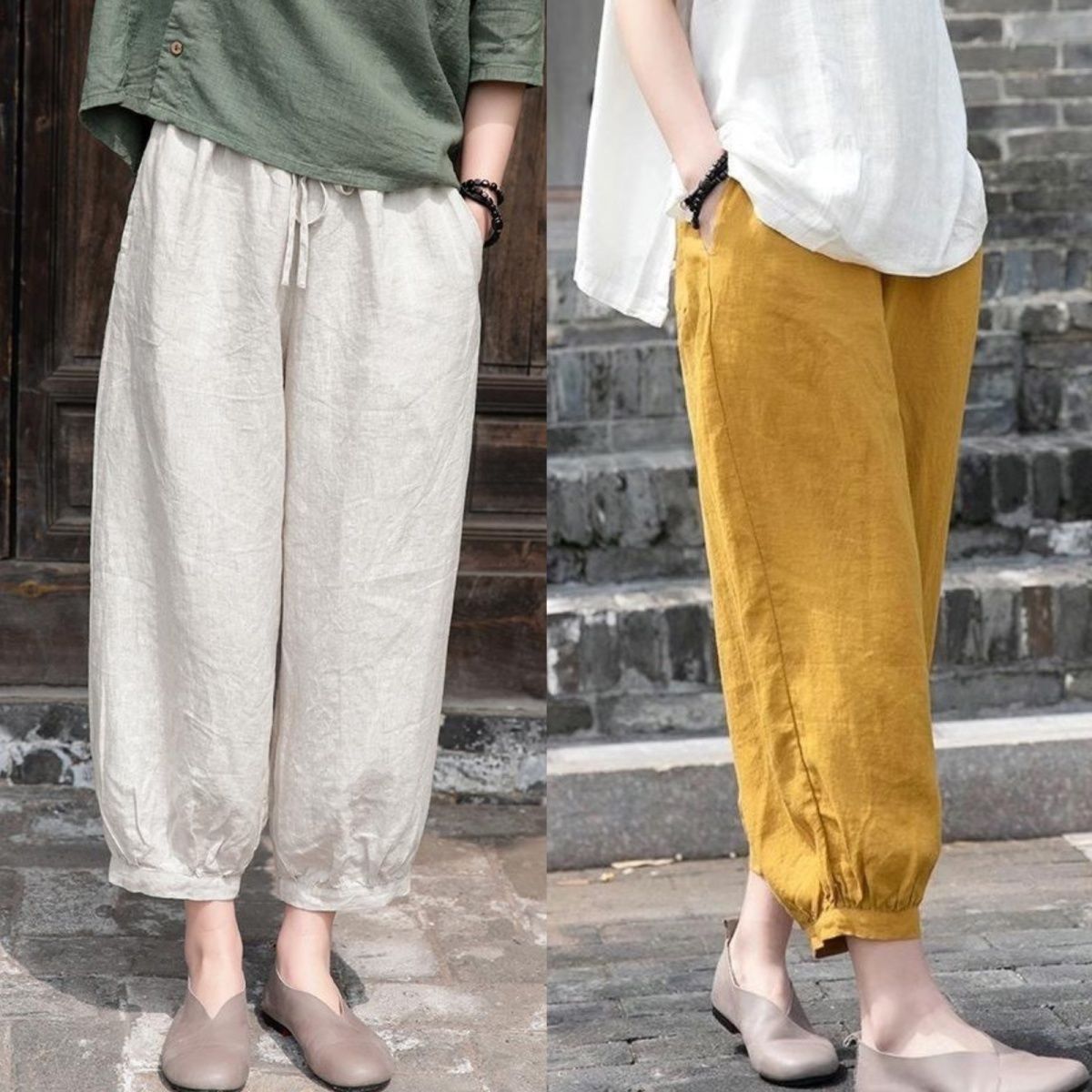 Summer Women's Loose-fitting Casual Jogger Pants