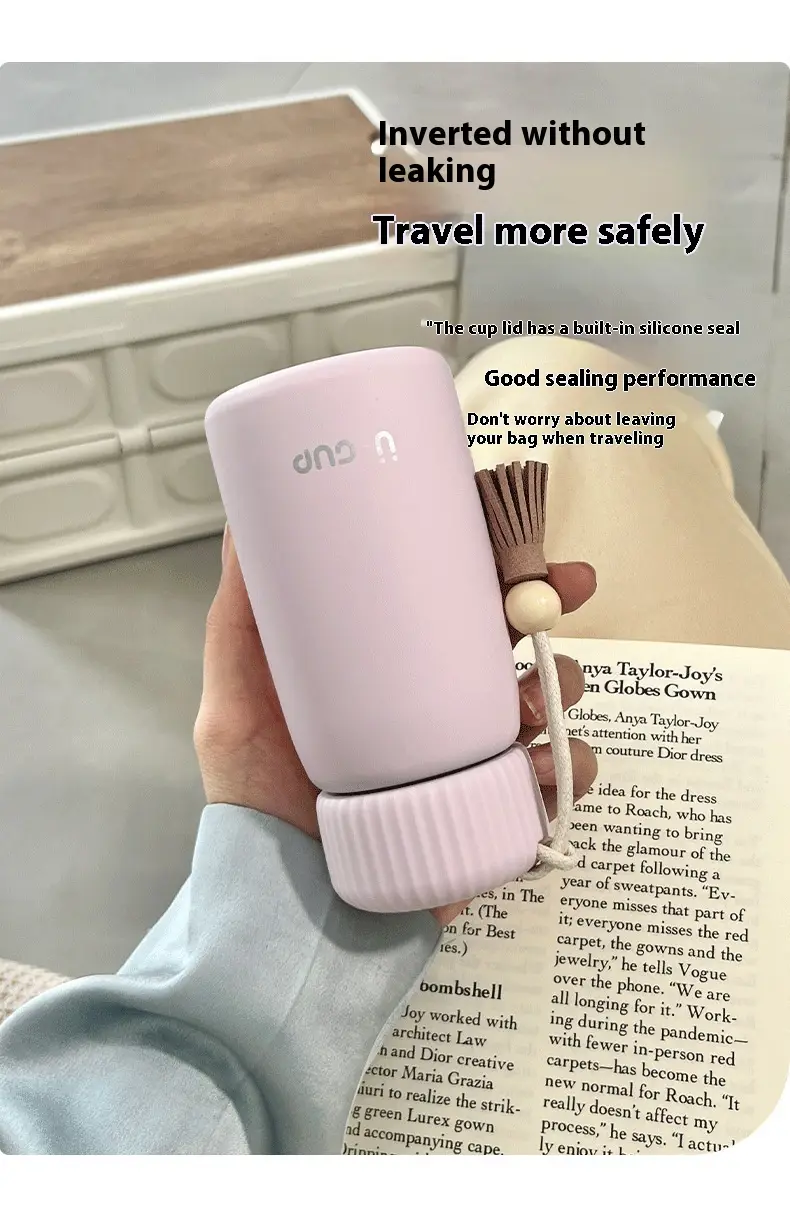 Vacuum Cup For Girls Good-looking Student Portable