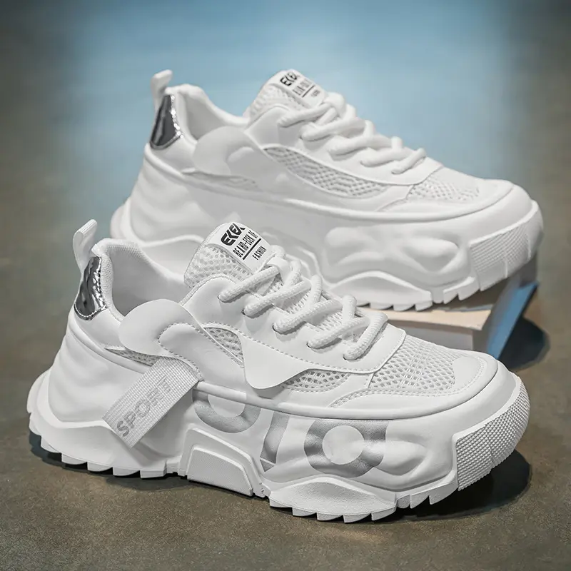 Fashionable And Versatile Mesh Sports Casual Shoes