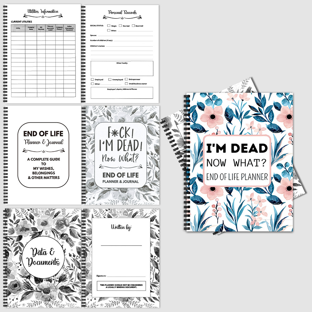 Title 2, End Of Life Planner Emergency Loose-leaf Binder