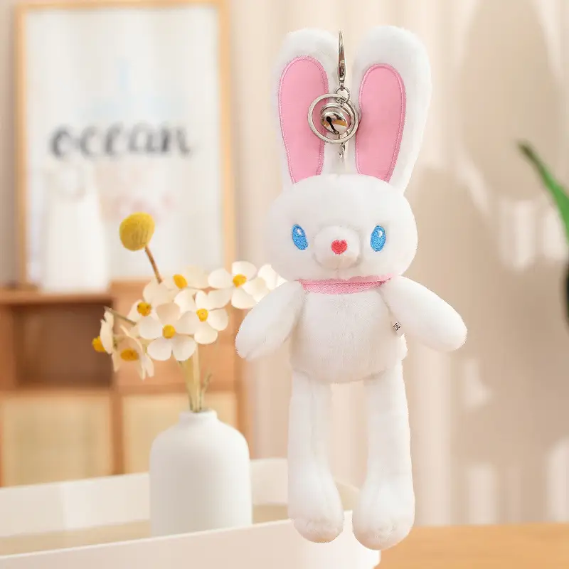 Dopamine-themed Bunny Toy For Your Backpack