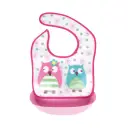 Detachable No-wash Waterproof Silicone-like Bib For Kids view 22