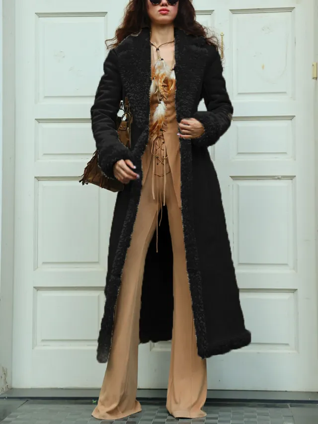 European And American Thickened Women's Coat Plus Size Anti freezing Black - Shop at LoveMi