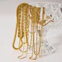 Personalized DIY Vacuum-Plated Stainless Steel Necklace view 1