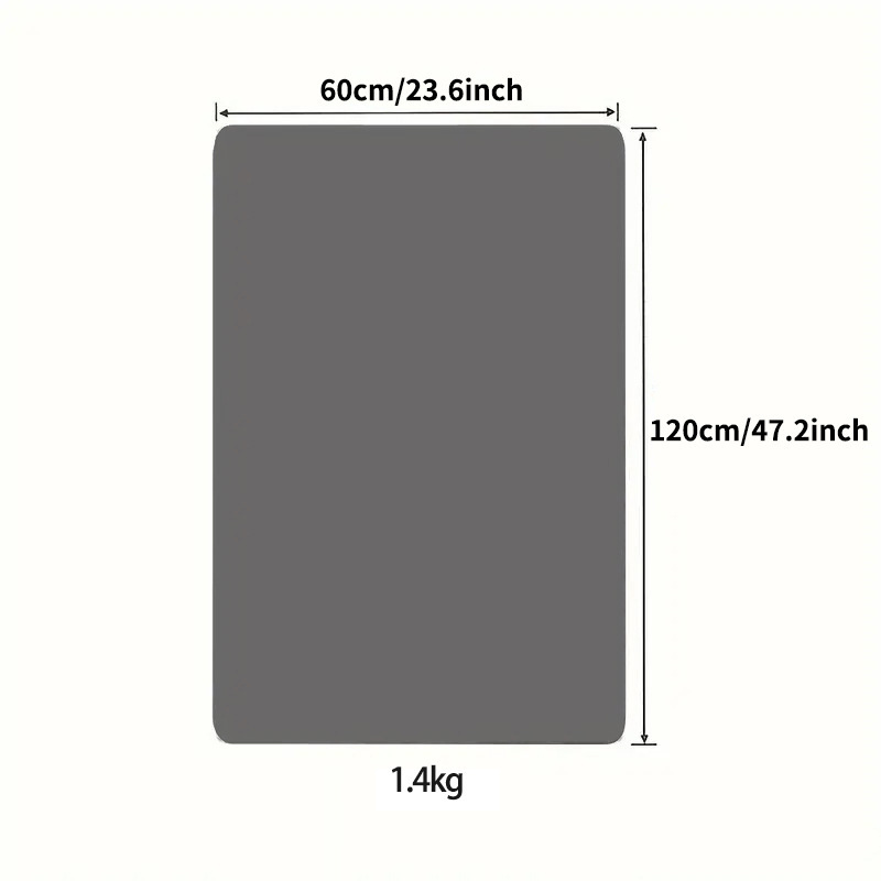 Silicone Wear-resistant Heat Insulation Easy To Clean And Dry Placemat