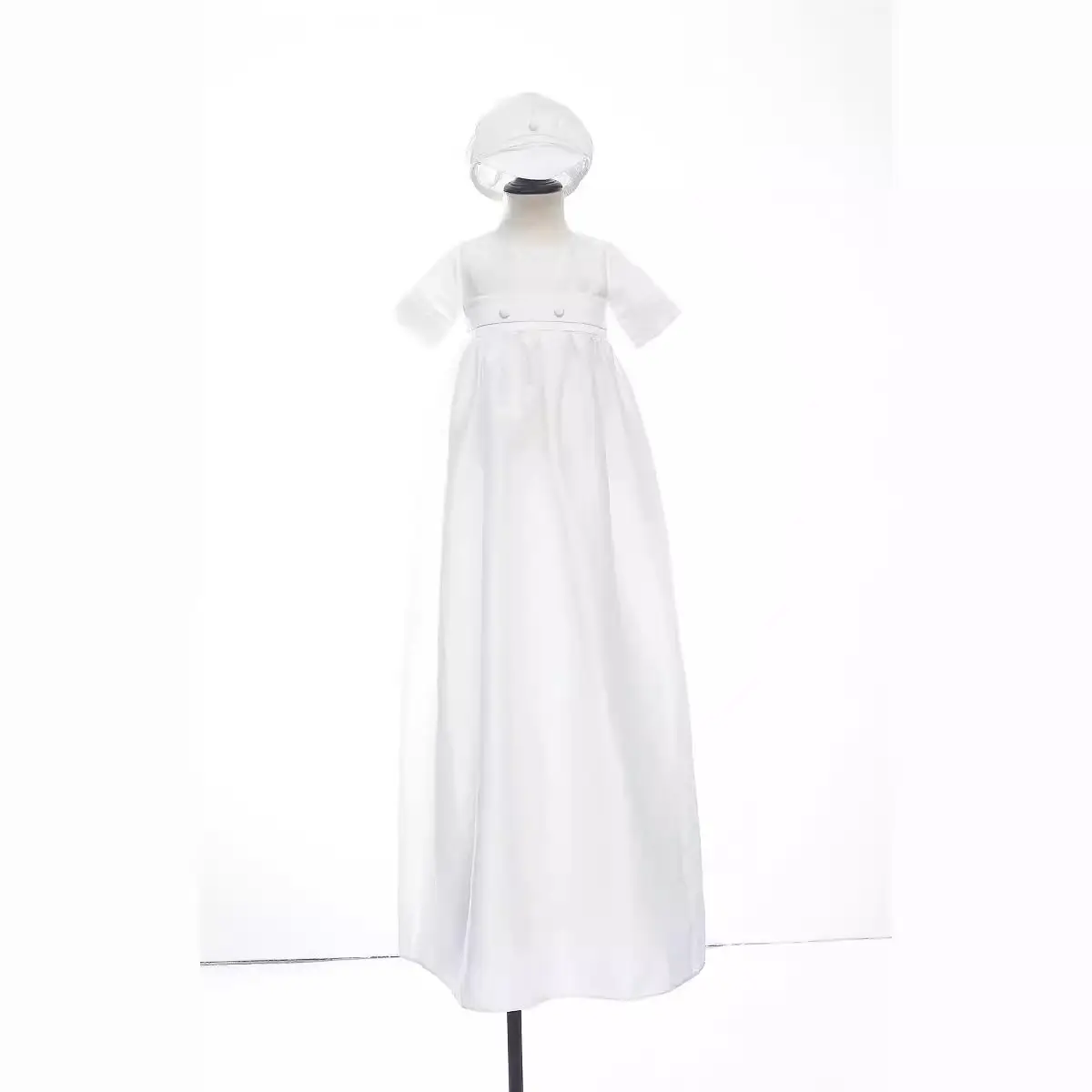 Extended European Baptism Dress Boy Baby Full-year