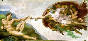 Michelangelo Creation of Adan - Special Offer - Diamond Painting Kit