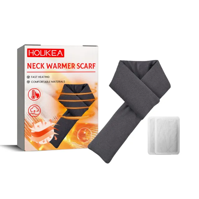 Winter Neck Protection Hot Compress Cold resistant Heating Scarf Scarf 1Pcs Heating Pad 2Pcs - Shop at LoveMi