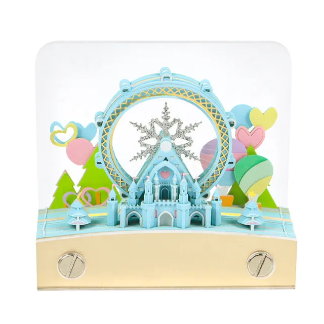 High value Ferris Wheel Model Desktop Ornament English Calendar - Shop at LoveMi