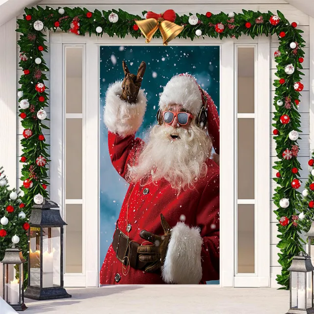 Christmas Festival Door Set Decorative Cloth Sdmt165 - Shop at LoveMi