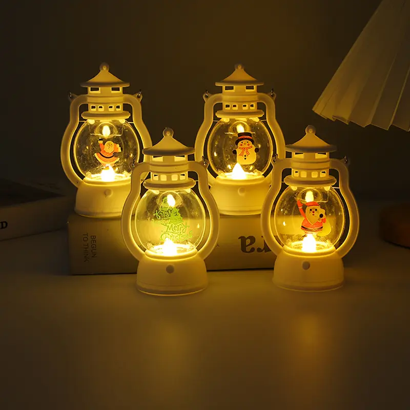 Christmas Decoration Led Glowing Night Lights Portable