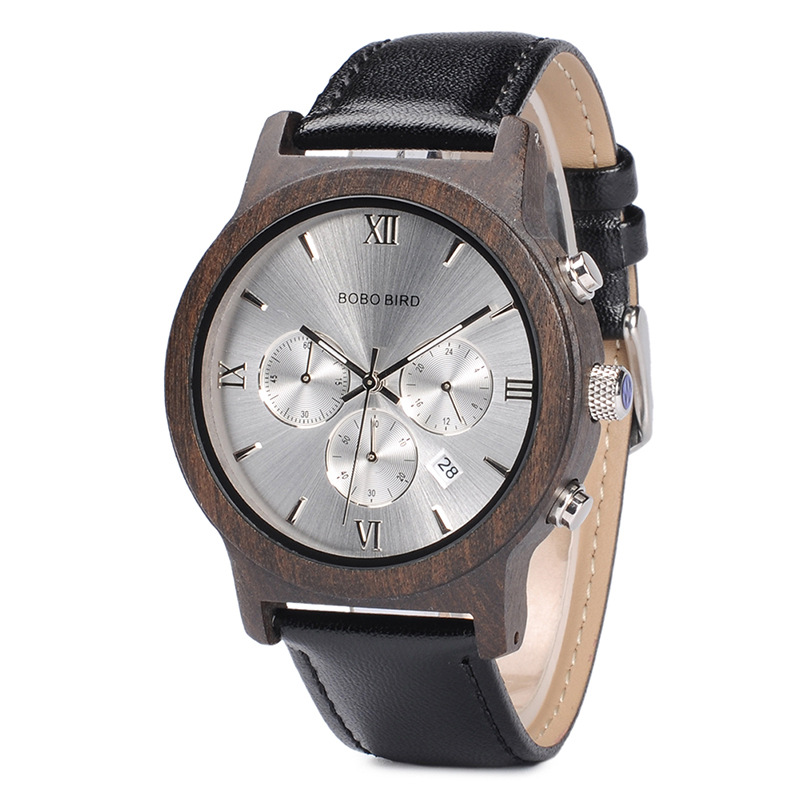 Wooden Watch Simple And Casual Quartz Movement 3