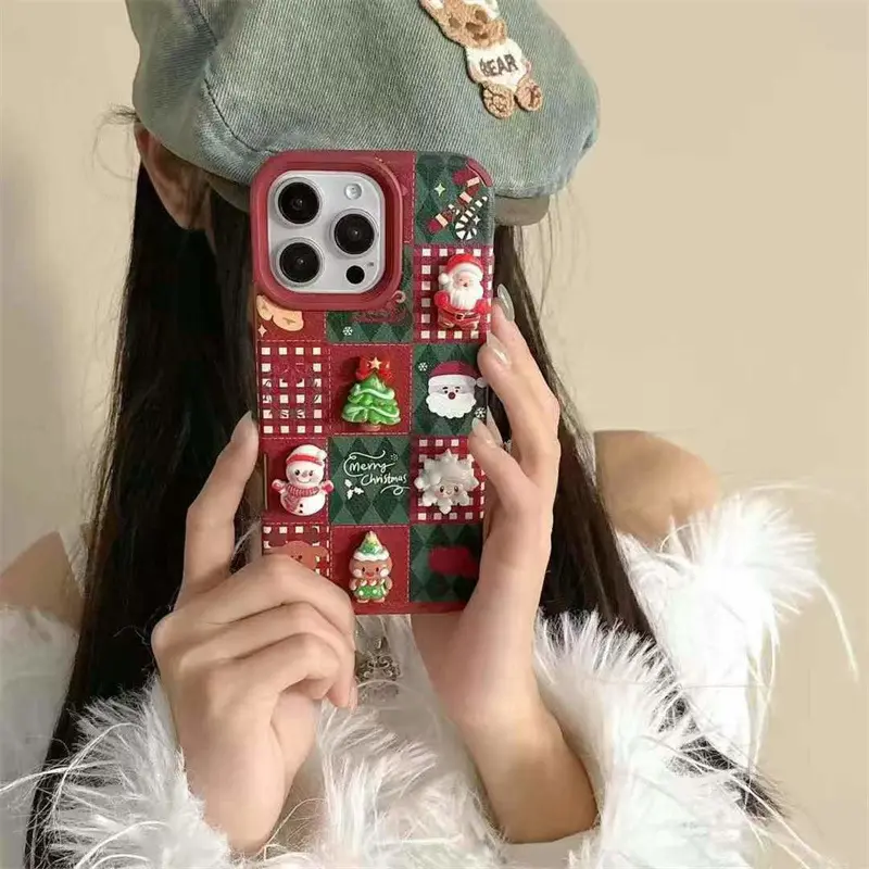 Cortex 3D Santa Claus Phone Case