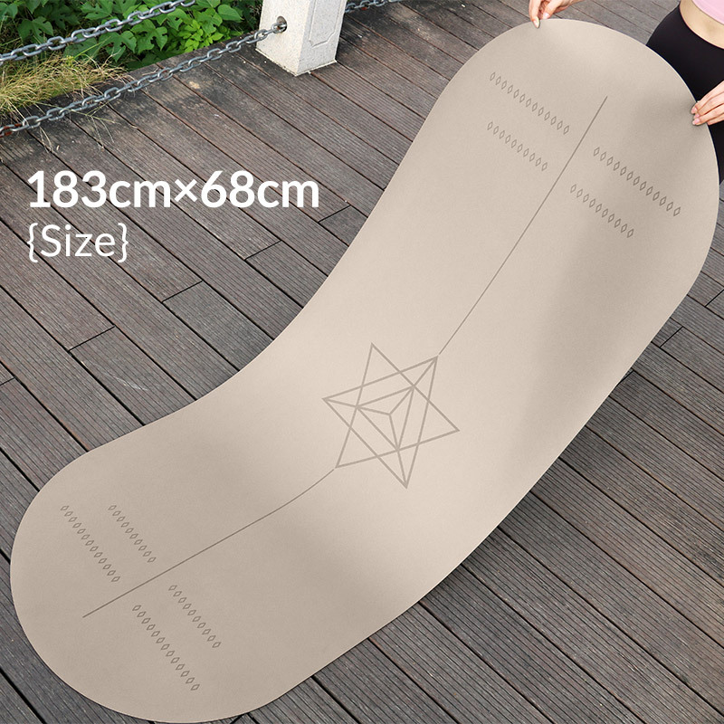 Wear-Resistant Gym Natural Rubber Yoga Mat 10