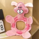 Round Rope Pink Rabbit
